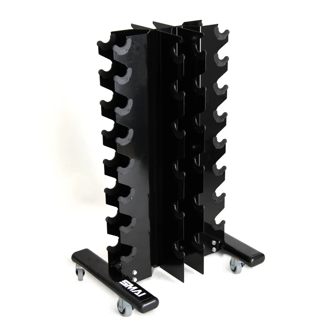 SMAI Classic Dumbbells - 1-10kg Set - Vertical Storage Rack - PRE ORDER NOW