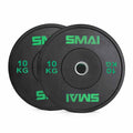 SMAI Home Gym Bumper Plates - 10kg (Pair)