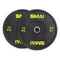 SMAI Home Gym Bumper Plates - 15kg (Pair)