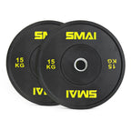 SMAI Home Gym Bumper Plates - 15kg (Pair)