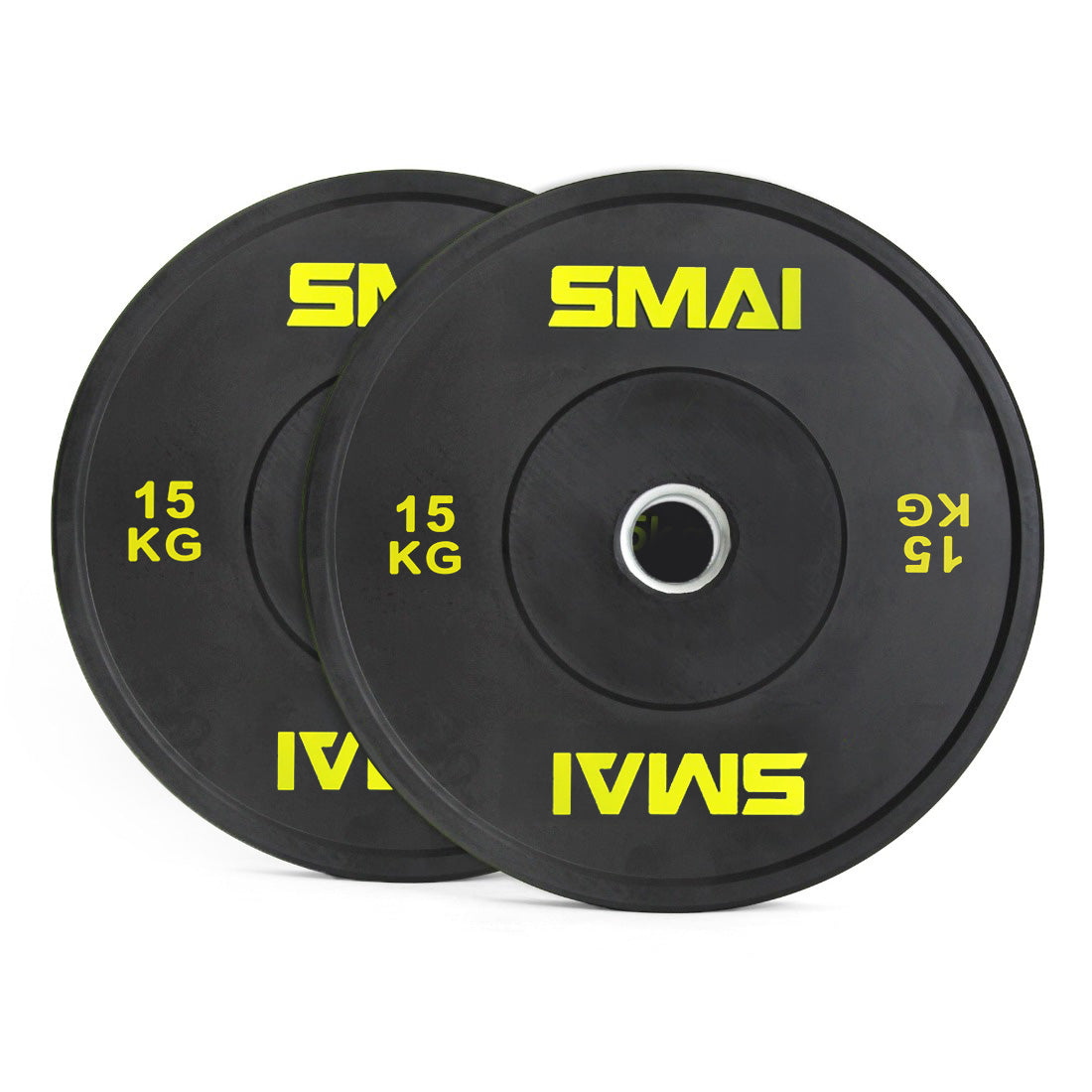 SMAI Home Gym Bumper Plates - 15kg (Pair)