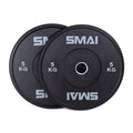 SMAI Home Gym Bumper Plates - 5kg (Pair)