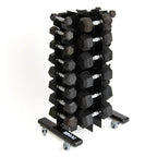 SMAI Classic Dumbbells - 1-10kg Set - Vertical Storage Rack - PRE ORDER NOW